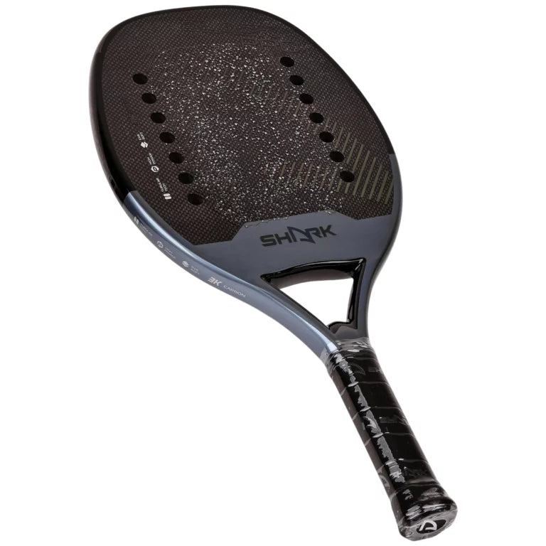 RAQUETE BEACH TENNIS SHARK BLACK PRO 2025