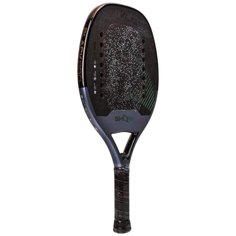 RAQUETE BEACH TENNIS SHARK BLACK PRO 2025