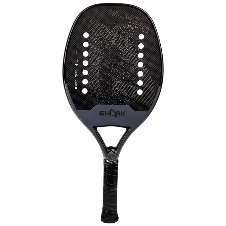 RAQUETE BEACH TENNIS SHARK BLACK PRO 2025